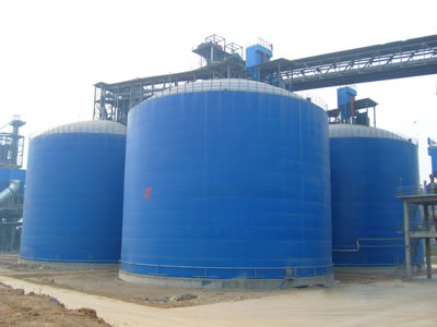 隆广镇水泥钢板库改造