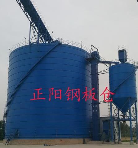 隆广镇大型矿粉钢板库