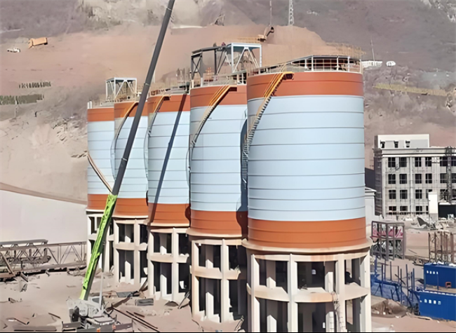 隆广镇高架钢板仓