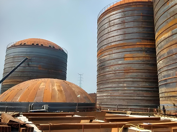 隆广镇焦粉钢板仓